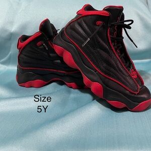 Jordan Kids Sneakers Black Red